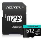 Memoria Flash Micro Sd Adata Premier Pro 512gb, V30 A2_0