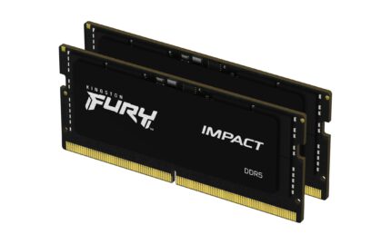 Kingston Fury Impact DDR5, Memoria Gamer para Laptop, 64GB Kit (2x32GB), 4800MT/s, CL 38, SODIMM 262-Pin, Negro, KF548S38IBK2-64_0