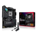 ASUS Tarjeta Madre ROG Strix B850-F Gaming WiFi ATX AM5 para AMD Ryzen, DDR5, PCIe 5.0, WiFi 7, 4X M.2, Aura Sync, Soporte Total de 19 Puertos USB, Lista para IA_0