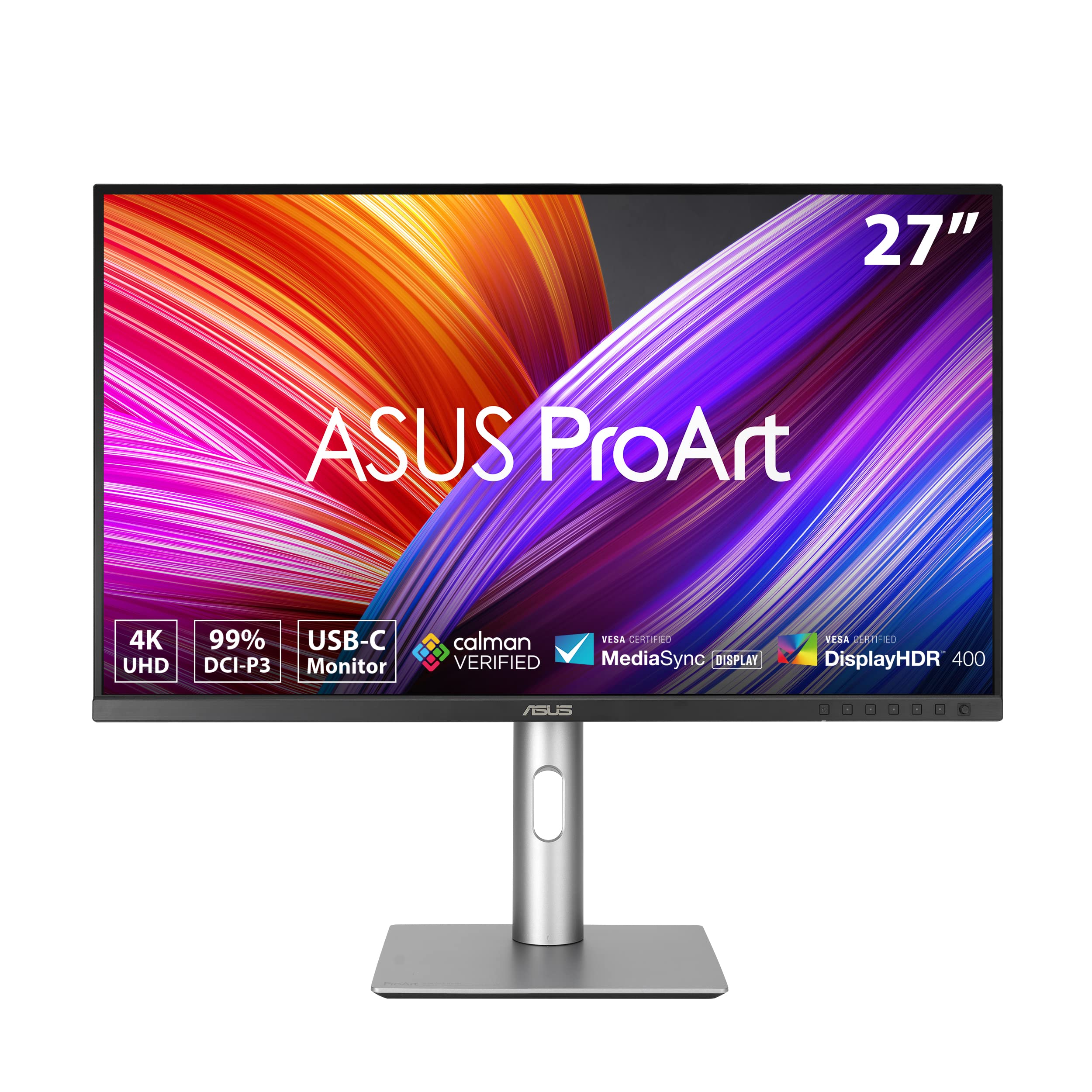 ASUS Monitor Profesional ProArt Display PA279CRV: 27 Pulgadas, IPS, 4K UHD (3840x2160), 99% DCI-P3, 99% Adobe RGB, precisión de Color ?E < 2, verificado por Calman, USB-C PD 96W, VESA DisplayHDR 400_0 ASUS Monitor Profesional ProArt Display PA279CRV: 27 Pulgadas, IPS, 4K UHD (3840x2160), 99% DCI-P3, 99% Adobe RGB, precisión de Color ?E < 2, verificado por Calman, USB-C PD 96W, VESA DisplayHDR 400_0