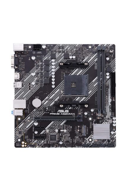 ASUS Tarjeta Madre Prime A520M-K Socket AM4, 2xDDR4-SDRAM, 4xSATA III, Doble Canal, Micro ATX, 2xUSB 2.0, 4xUSB 3.2 Gen 1, 1xVGA, 1xHDMI,_0