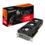 GIGABYTE Tarjeta gráfica Radeon RX 7600 XT Gaming OC 16G, 3 Ventiladores WINDFORCE de 16 GB 128 bits GDDR6, GV-R76XTGAMING OC-16GD_0