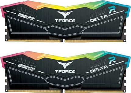 Kit Memoria RAM TeamGroup T FORCE Delta RGB 32GB 2X16GB DDR5 DESKTOP 6200MHz CL38 Negro_0