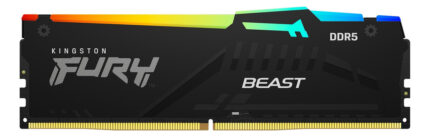 Memoria Ram Kingston Fury Beast Rgb Ddr5 16gb 5200mhz, Negro_0