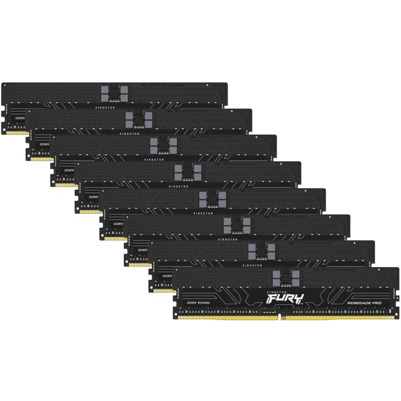 Kingston Fury Renegade Pro Expo 256GB 6000MT/s DDR5 ECC Reg CL32 DIMM (Kit de 8) Memoria overclockable ECC registrada DIMM - KF560R32RBEK8-256_0