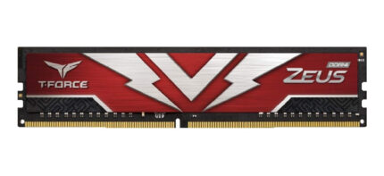 Memoria RAM TeamGroup T FORCE ZEUS DDR4 8GB, 3200MHz Rojo_0