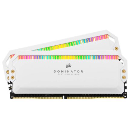 Corsair Dominator Platinum RGB 16 GB (2 x 8 GB) DDR4 3200 (PC4-25600) C16 1,35 V de memoria de escritorio, color blanco_0