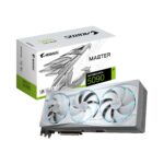 GIGABYTE Tarjeta gráfica AORUS GeForce RTX 5090 Master Ice 32G, Sistema de refrigeración WINDFORCE, 32 GB 512 bits GDDR7, GV-N5090AORUSM ICE-32GD_0