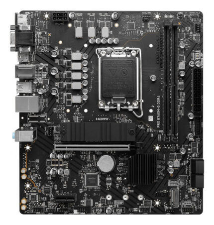 Tarjeta Madre Msi Pro B760m-g Ddr4, Lga1700, Pcie 4.0, Hdmi_1