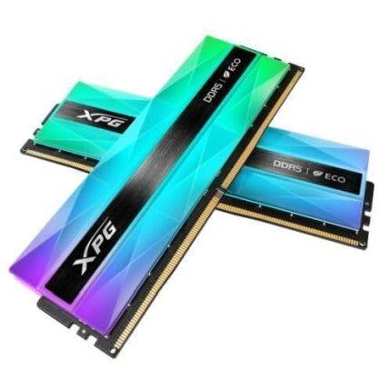 XPG Adata Lancer Neon AX5U8000C3816G-DCLANRSG 32GB (2 x 16GB) DDR5 8000MHz, CL38, 1.45v, Silver RGB Eco System Memory_0