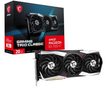 MSI Gaming Radeon RX 7900 XT Gaming Trio Classic 20G 320-Bit HDMI/DP Torx Ventilador 4 AMD RDNA 3 Tarjeta gráfica (RX 7900 XT Gaming Trio Classic 20G)_0
