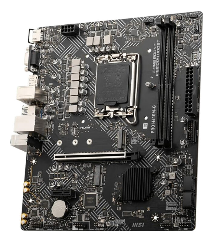Tarjeta Madre Msi Pro H610m-g, Lga1700, Ddr5, M.2, Micro Atx_1