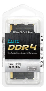 Memoria Ram Team Group Elite, 32gb, Ddr4, 3200mhz, Cl22_3