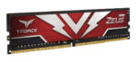 Memoria RAM TeamGroup T FORCE ZEUS DDR4 8GB, 3200MHz Rojo_3