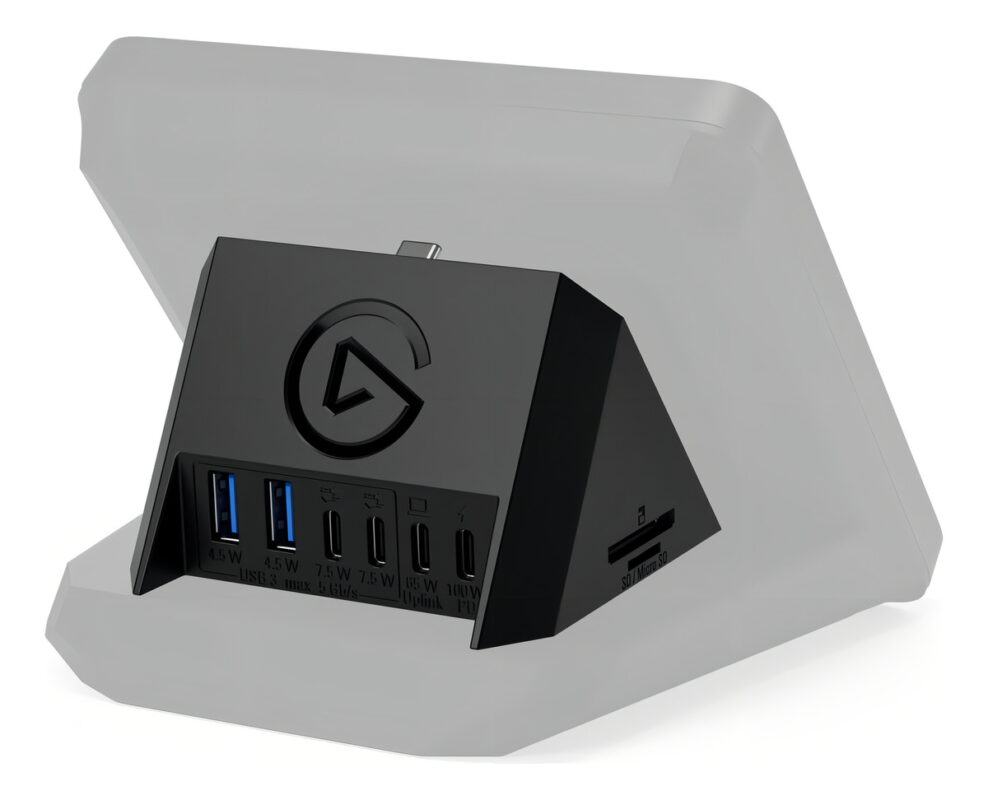 Hub Usb Elgato Para Stream Deck + 4 Puertos Usb-c/a_0