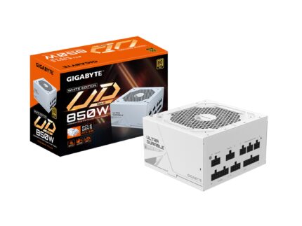 GIGABYTE GP-UD850GM PG5W - PCIe5.0 Ready - Certificado ATX3.0-850W 80 Plus Gold - Fuente de alimentación Totalmente Modular - Condensadores japoneses_0