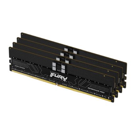 Kingston Fury Renegade Pro Expo 128 GB 5600MT/s DDR5 ECC Reg CL28 DIMM (Kit de 4) Memoria overclockable ECC registrada DIMM - KF556R28RBE2K4-128_0