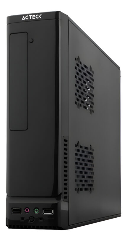 Gabinete Acteck Slim Atom Gs240, Mini-torre, Negro_0