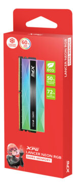 Memoria Ram Xpg Lancer Neon Rgb Ddr5 6000mhz 16gb Cl30_3