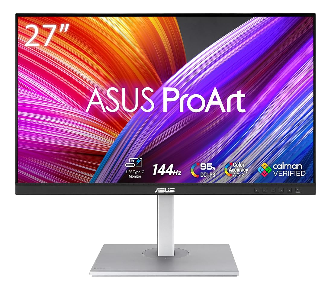 Monitor Profesional Asus Proart Display 27 1440p (pa278cgv) Black_0