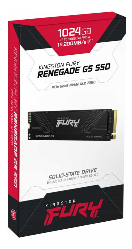 Estado Sólido Ssd Interno Kingston Fury Renegade G5 Nvme 1tb_1