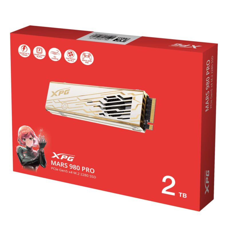 ADATA SSD Mars 980 Pro 2TB M2 2280 PCIEGEN5 SMAR-980P-2TCI_0