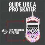 Mouse Gamer Cooler Master Mm711 Blanco Glossy_4