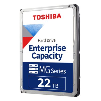 TOSHIBA - Disco Duro Interno empresarial de 22 TB - MG Series 3.5" SATA HDD para Servidor, Almacenamiento, operación 24/7, hiperescala, Nube (MG10AFA22TE)_0