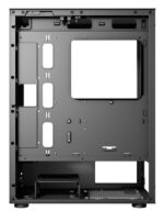 Gabinete Gamer YAGUARET BUSHIDO E ATX, Panel Lateral de Cristal Templado, Ventiladores RGB_1