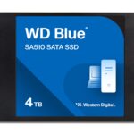 Western Digital 4TB WD Blue SA510 SATA Unidad de Estado sólido SSD - SATA III 6 GB/s, 2.5"/7mm, hasta 560 MB/s - WDS400T3B0A_0