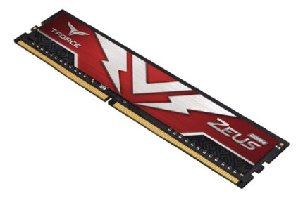 Memoria RAM TeamGroup T FORCE ZEUS DDR4 8GB, 3200MHz Rojo_1