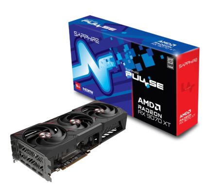 Sapphire 11348-03-20G Pulse AMD Radeon RX 9070 XT Tarjeta gráfica para Juegos con GDDR6 de 16 GB, AMD RDNA 4_0