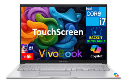 Laptop Asus - Vivobook (i7-1355u, 16gb, 1tb Pcie Ssd, 15.6 Tactil Fhd (1920x1080), Intel Iris Xe, Win 11 Home- Plata Plateado_0