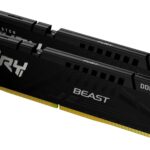Kingston Fury Beast Black Expo DDR5, Memoria Gamer para PC, Capacidad: 64GB Kit (2x32GB), Frecuencia: 5600MT/s, Latencia: CL36, Factor de Forma: DIMM 288-Pin, Color: Negro, SKU: KF556C36BBEK2-64_0