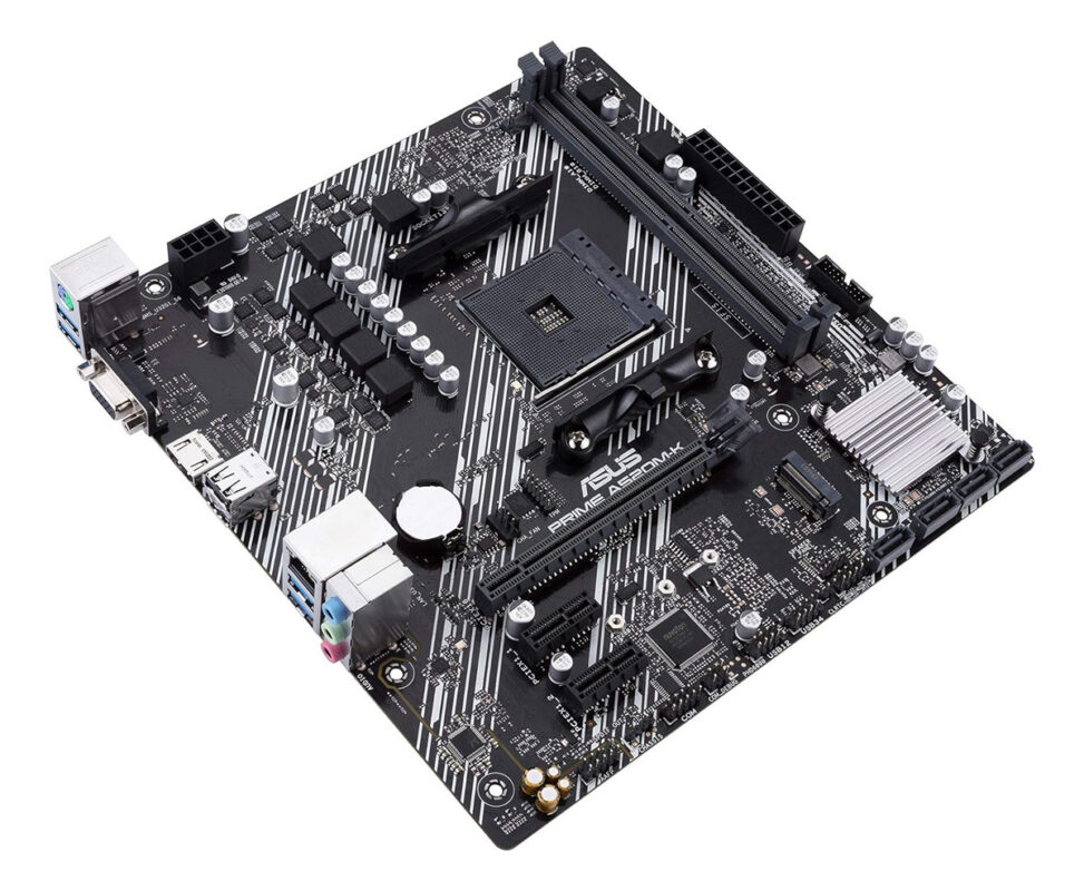 Tarjeta Madre Asus Prime A520m-k/csm, Am4, Matx, Ddr4, 64gb_1
