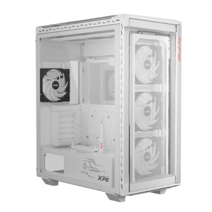 XPG Battlecruiser II Mid-Tower ATX - Carcasa para Juegos de PC: impulsada por exoesqueleto, estética, Flujo de Aire eficiente, radiador de 420 mm, Soporte para GPU, gestión de Cables, Prime Box,_0