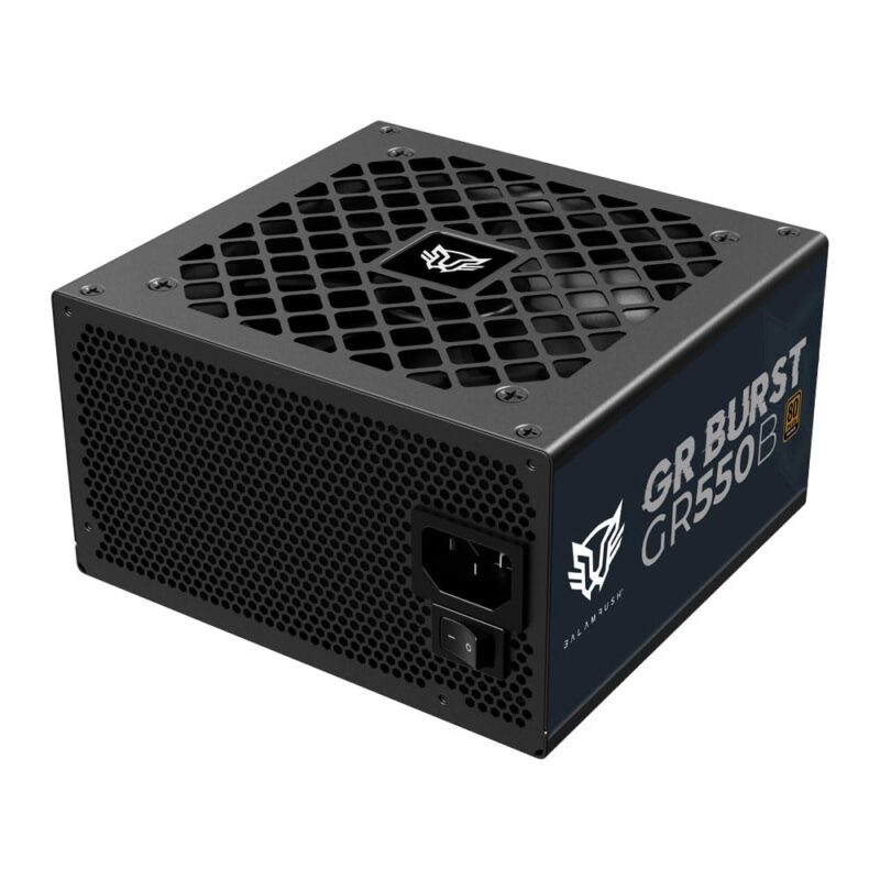 Balam Rush Fuente de Poder PC 550W Gamer GR Burst GR550B 80 Plus Bronze No Modular Negro BR-937696_0