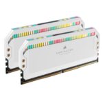 CORSAIR DOMINATOR Platinum RGB DDR5 32GB (2x16GB) 5600MHz C36 Intel Optimizadas Memoria per Desktop (Regulación de Voltaje Integrada, Refrigeración DHX Patentada, 12 Leds CAPELLIX RGB) Blanco_0