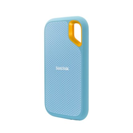 SanDisk SSD portátil Extreme de 4 TB - hasta 1050 MB/s, USB-C, USB 3.2 Gen 2, IP65 Resistencia al Agua y al Polvo, Unidad Externa de Estado sólido, Azul Cielo - SDSSDE61-4T00-G25B_0