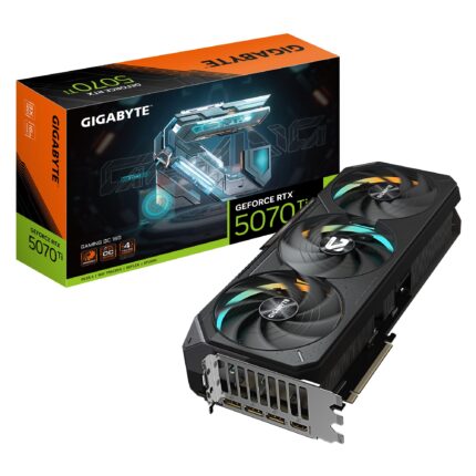 GIGABYTE GV-N507TGAMING OC-16GD - Tarjeta de Video - NVIDIA GeForce RTX 5070 Ti - 16 GB GDDR6X - PCIe x16 - DisplayPort - Ordenador de Escritorio_0