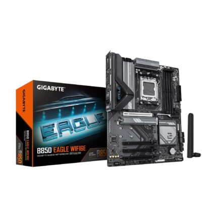 GIGABYTE B850 Eagle WIFI6E AMD AM5 LGA 1718 Placa Base, ATX, DDR5, 3X M.2, PCIe 5.0, USB-C, WIFI6E, 1GbE LAN, EZ-Latch, 5 años de garantía_0
