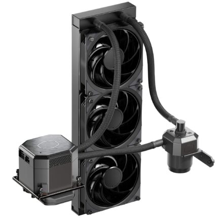 Cooler Master MasterLiquid ML360 SUB-Zero, refrigeración termoeléctrica (TEC) AIO CPU enfriador líquido alimentado por la tecnología de refrigeración Intel® Cryo, bomba de 2ª generación, radiador 360 para Intel LGA 1200_0