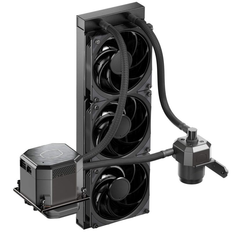 Cooler Master MasterLiquid ML360 SUB-Zero, refrigeración termoeléctrica (TEC) AIO CPU enfriador líquido alimentado por la tecnología de refrigeración Intel® Cryo, bomba de 2ª generación, radiador 360 para Intel LGA 1200_0