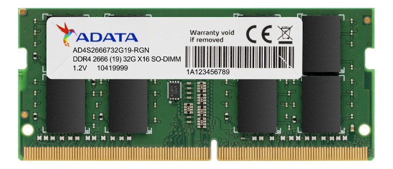 Memoria Adata Premier Sodimm 8gb Ddr4 2666mhz Verde_0