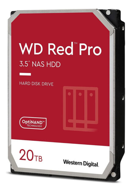 Disco Duro Interno Western Digital Wd Red Pro Nas 20tb, Rojo_0