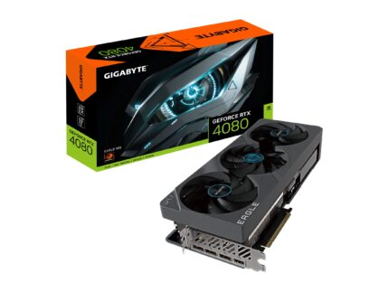 Gigabyte GeForce RTX 4080 Eagle OC 16G, 3 Ventiladores WINDFORCE, 16 GB 256 bits GDDR6X, GV-N4080EAGLE OC-16GD Tarjeta de Video_0