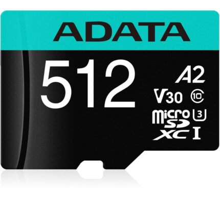 Memoria Flash Micro Sd Adata Premier Pro 512gb, V30 A2_1