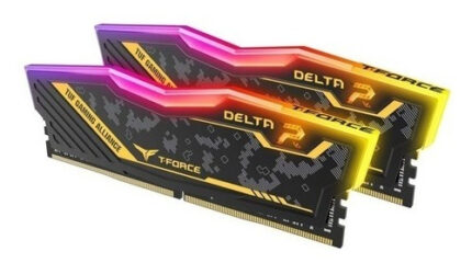 Memoria RAM TeamGroup T FORCE DELTA TUF Gaming RGB DDR4 DESKTOP 8 GB, 3200 MHz_1