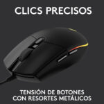 Mouse Gaming Logitech G203 Negro_8