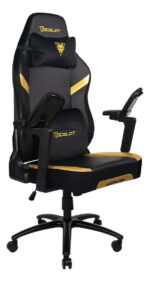 Silla Gamer Ocelot Os-king Vinipiel Negra Ajustable_6
